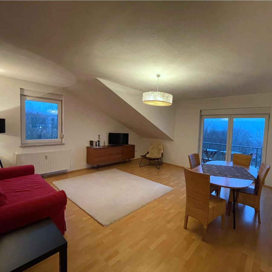 Ferienwohnung Balkonblick Am Hirschberg St. Wendel Buitenkant foto